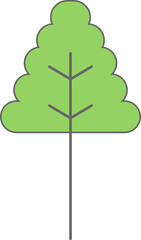 tree flat ilustration