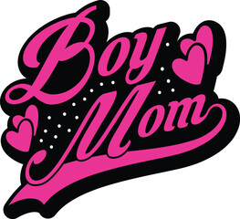 Boy Mom SVG