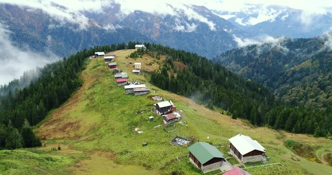 The raw beauty of Pokut Plateau in stunning 4K drone footage.Rize highlands.