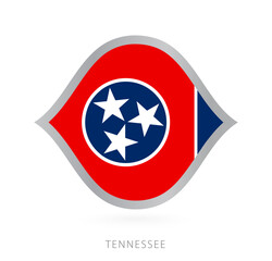 Tennessee national team flag in style for international basketball competitions.