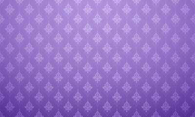 Luxury Thai pattern soft purple background vector illustration. Lai Thai element pattern. Lavender color
