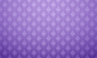 Luxury Thai pattern soft purple background vector illustration. Lai Thai element pattern. Lavender color