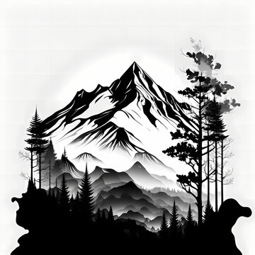 Mountain Silhouette