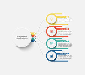 presentation business infographic template design