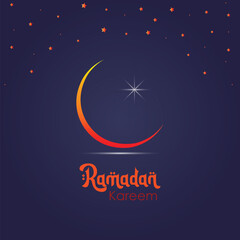 Fototapeta na wymiar Ramadan kareem vector background template design