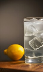 Gin fizz cocktail