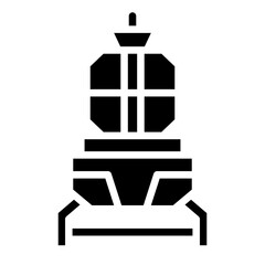 Vector Design Lander Icon Style