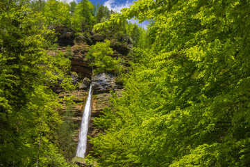 Waterfall Pericnik (Slap Pericnik), Triglavski national park, Slovenia
