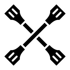 Vector Design Paddles Icon Style