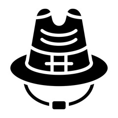 Vector Design Cowboy Hat Icon Style