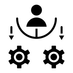 Vector Design Management Icon Style