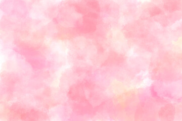ピンク色の抽象的な水彩背景