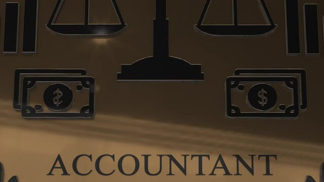 Global Accountant Concept, Related To Account Analysis, Auditing Or Financial Statement Analysis