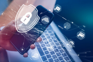 Concepts of surveillance and security scanning of digital program cyber futuristic applications....