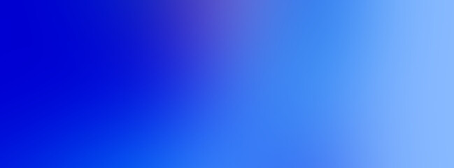 Long banner. bright gradient blue background. Advertising and presentation of cosmetic products. copy space