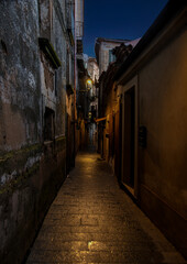 Ruelle à Pisciotta, Italie