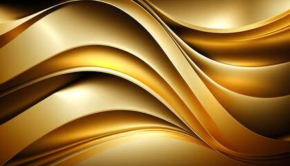 Gold background wave, wallpaper, design, curve, illustration, light, texture, pattern, line, backdrop, orange, lines, art, color, yellow, bright shape, backgrounds, motion, soft