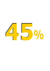 45% - Sales