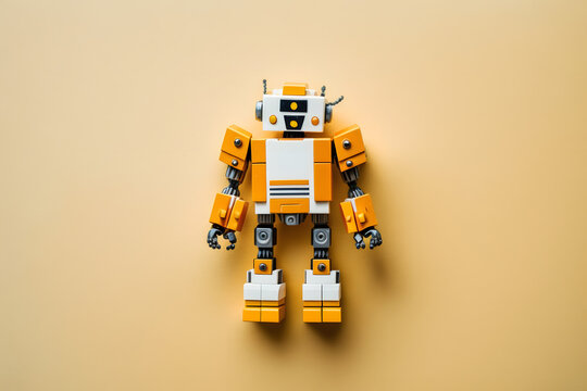 Children's toy robots. Generative AI