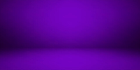 Empty purple color studio room background, can use for background and product display