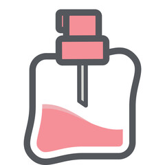 Perfume Bottle Aesthetic Drawing Logo Symbol
