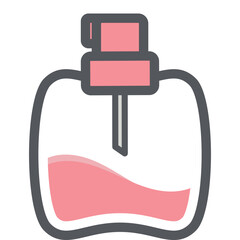 Perfume Bottle Aesthetic Drawing Logo Symbol
