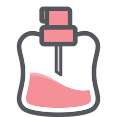 Perfume Bottle Aesthetic Drawing Logo Symbol
