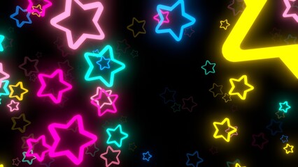 星 VJ ポップ パステルカラー カラフル ネオン [別Verあり]