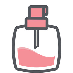 Perfume Bottle Aesthetic Drawing Logo Symbol
