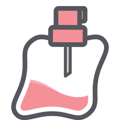 Perfume Bottle Aesthetic Drawing Logo Symbol
