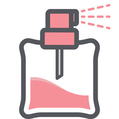 Perfume Spray Bottle Aesthetic Drawing Logo Symbol