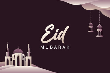 Islamic background wallpaper for Eid Mubarak, Ramadhan and other