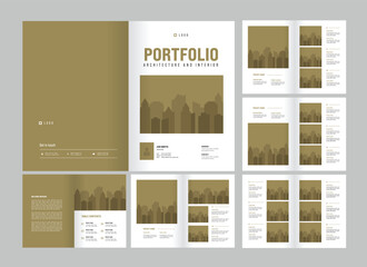Portfolio Design Architecture Portfolio Interior Portfolio Design Template