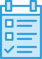 Checklist Vector Icon Design Illustration