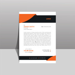 Corporate Modern Business Letterhead Design Template Vector EPS
Modern Creative & Clean business letterhead