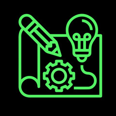 green energy light bulb