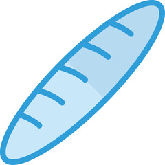 Baguette Vector Icon Design Illustration