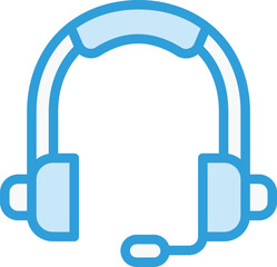 Obraz premium Headphone Vector Icon Design Illustration