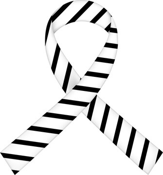 Cancer Ribbon. Carcinoid cancer.