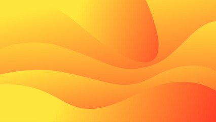 modern liquid wave abstract background gradient with yellow color