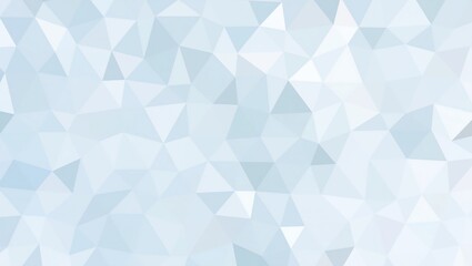 Abstract mosaic abstract backround. Light blue and gray triangular low poly style pattern.