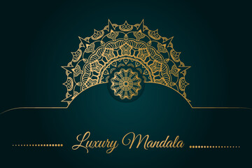 Ornamental Luxury Mandala Design Background