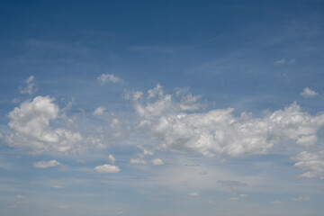 Obraz premium blue sky over the savannah of Africa