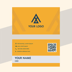 Business card vector design template.