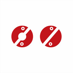 Zero percent logo design with an unusual concept.