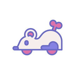 mouse toy icon for your website design, logo, app, UI. 