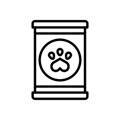 pet food icon for your website design, logo, app, UI. 