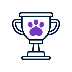 trophy icon for your website design, logo, app, UI. 