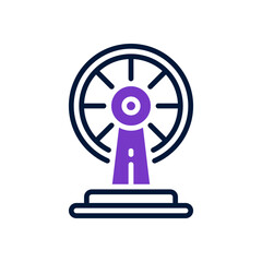 hamster wheel icon for your website design, logo, app, UI. 