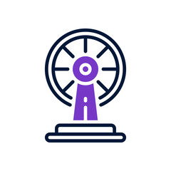 hamster wheel icon for your website design, logo, app, UI. 